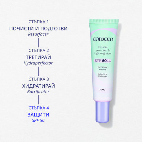 SPF 50 Neviditelné Ochranné Sérum 